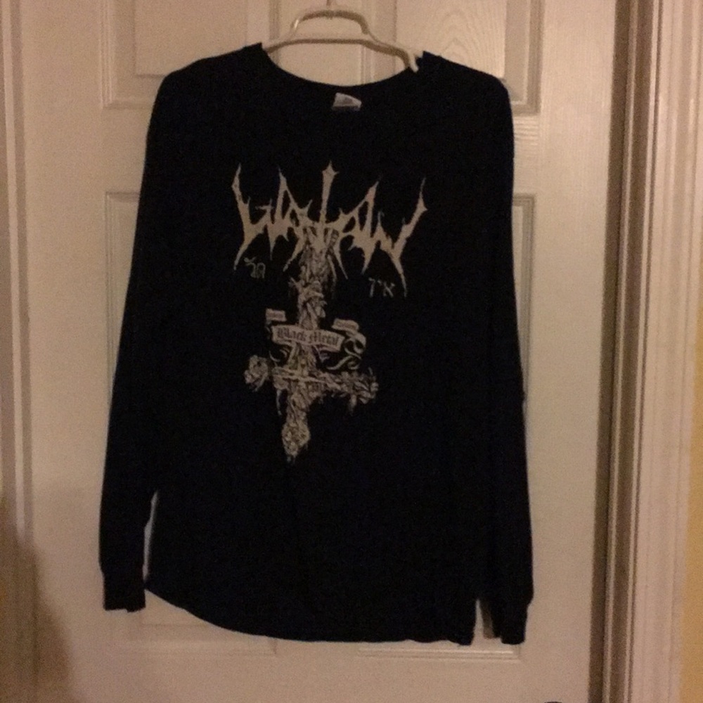 Watain Black Metal Warfare 2016 tour long sleeve